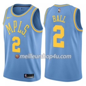 Maillot Basket Homme Los Angeles Lakers Lonzo Ball 2 Nike Hardwood Classics Swingman